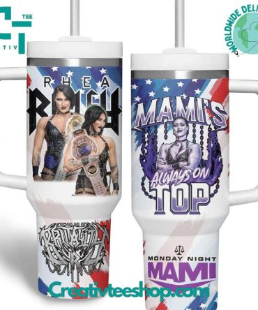 Rhea Ripley Sport Custom Stanley Quencher 40Oz Stainless Steel Tumbler With Handle