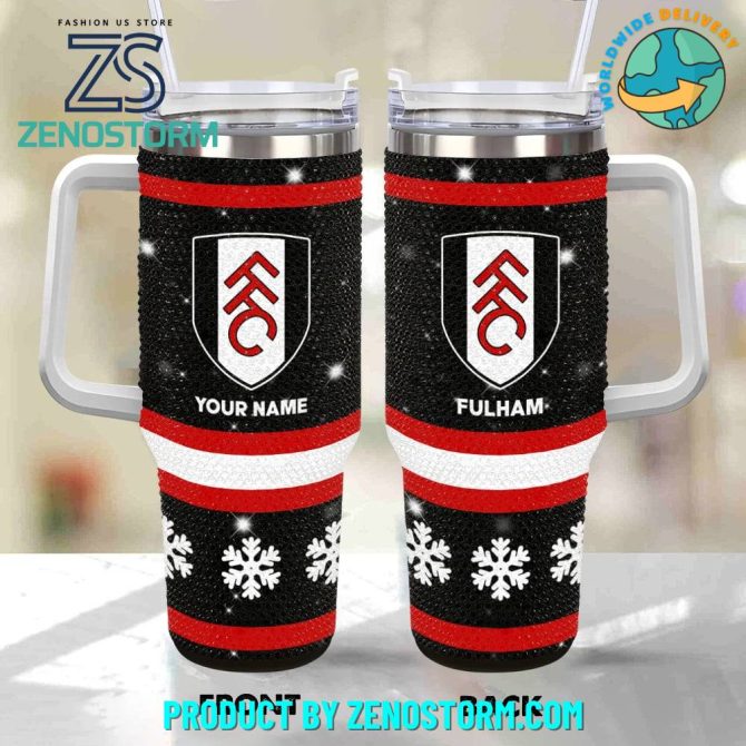 Rhinestone Bling Fulham Epl Custom Stanley Quencher 40Oz Stainless Steel Tumbler With Handle