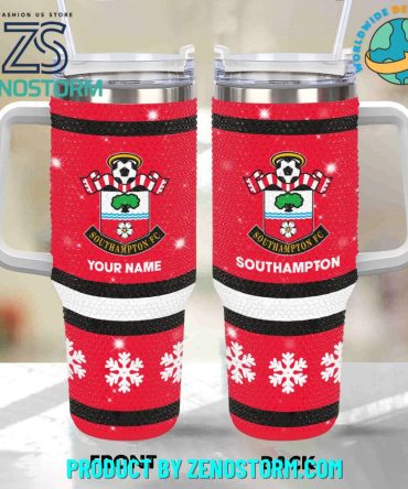 Rhinestone Bling Southampton Epl Custom Stanley Quencher 40Oz Stainless Steel Tumbler With Handle