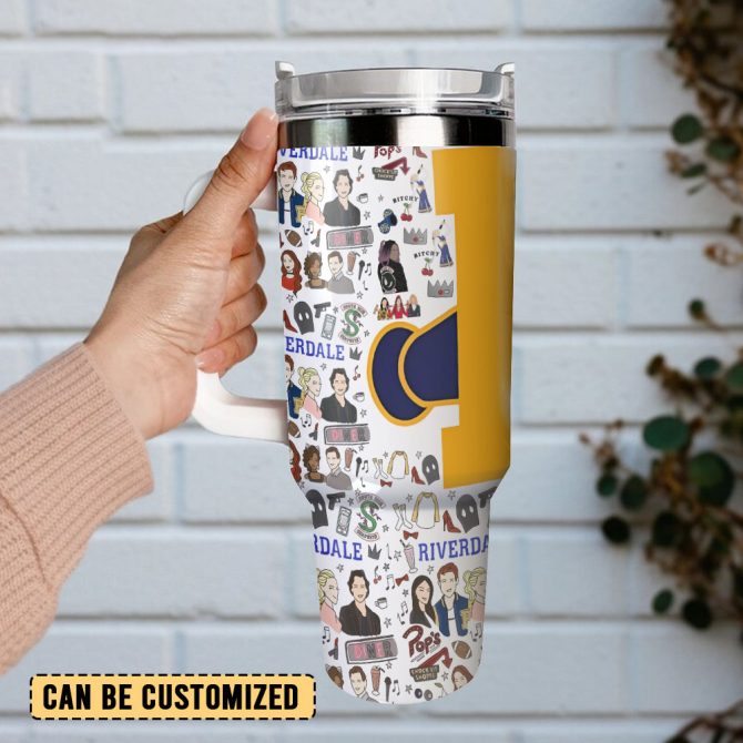 Riverdale Tv Series Custom Stanley Quencher 40Oz Stainless Steel Tumbler With Handle - Image 3