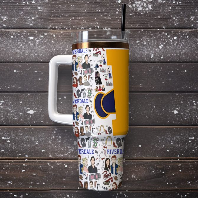 Riverdale Tv Series Custom Stanley Quencher 40Oz Stainless Steel Tumbler With Handle - Image 2