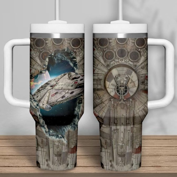 Star Wars Movies Custom Stanley Quencher 40Oz Stainless Steel Tumbler
