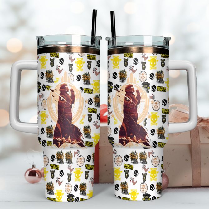 Star Wars Movies Custom Stanley Quencher 40Oz Stainless Steel Tumbler With Handle - Image 4