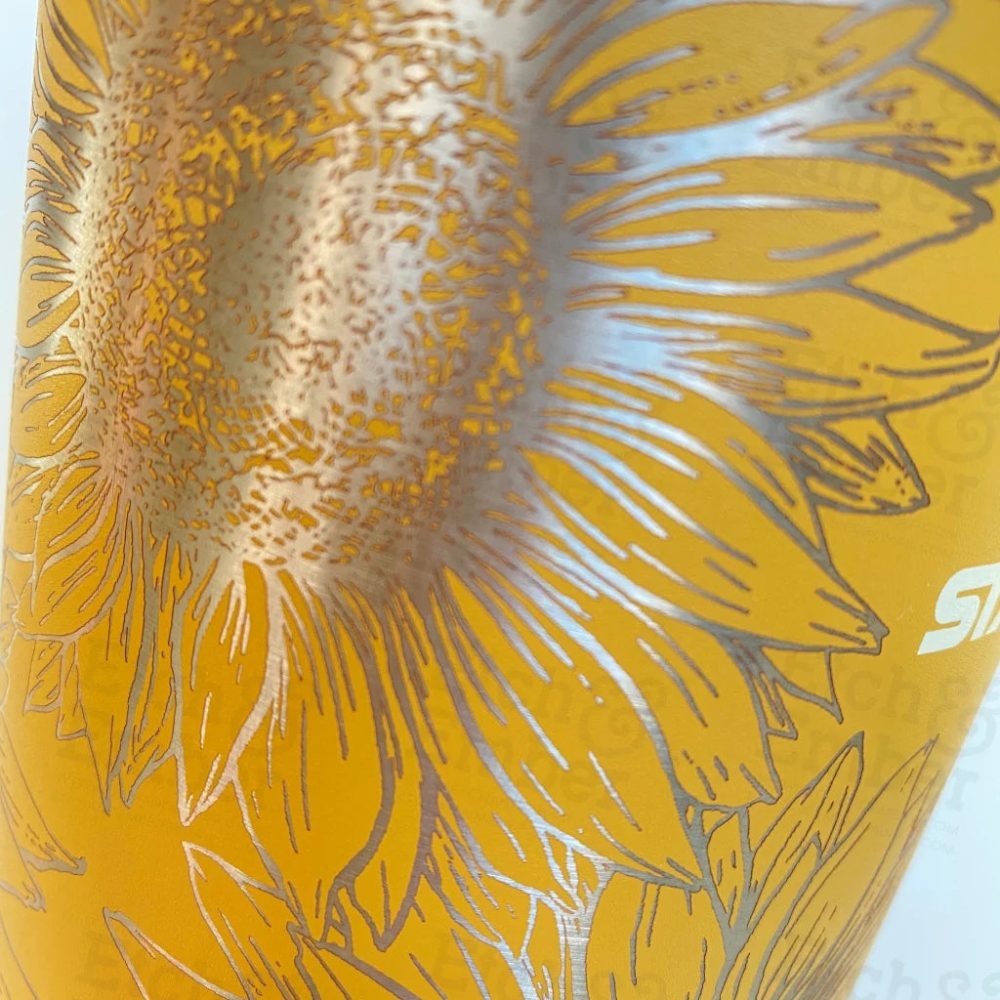 Sunflowers Custom Stanley Quencher 40Oz Stainless Steel Tumbler - Image 2