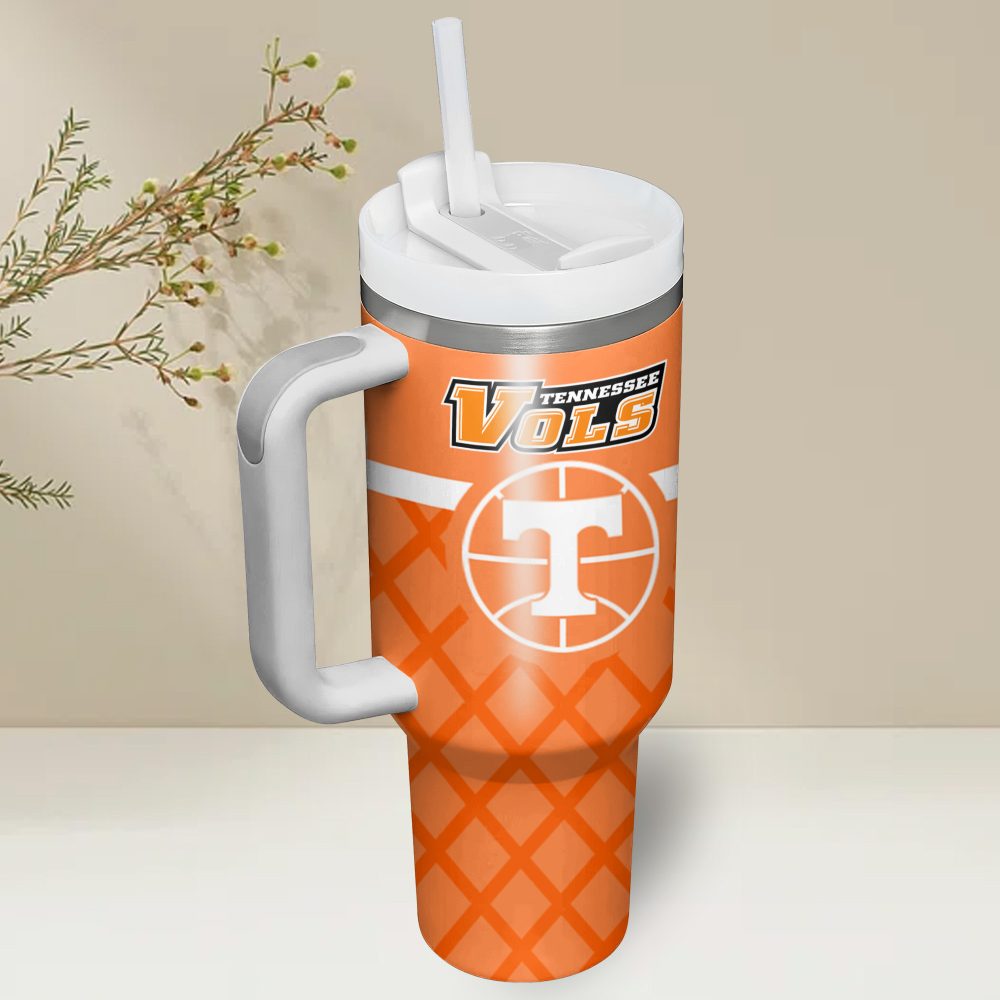 Tennessee Volunteers Football Ncaa Custom Stanley Quencher 40Oz Stainless Steel - Image 3