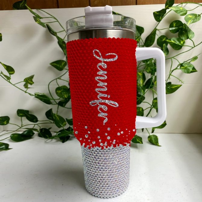 Texas Tech Red Raiders Ncaa Custom Stanley Quencher 40Oz Stainless Steel Tumbler With Handle - Image 4