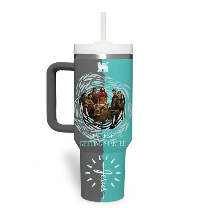 The Chosen Tv Series Custom Stanley Quencher 40Oz Stainless Steel Tumbler With Handle - Image 3