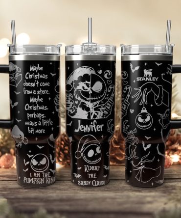 The Grinch And Friend Movies Christmas Custom Stanley Quencher 40Oz Stainless Steel Tumbler With Handle