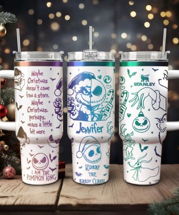 The Grinch And Friend Movies Christmas Custom Stanley Quencher 40Oz Stainless Steel Tumbler With Handle