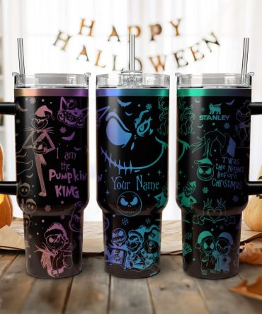 The Grinch Movies Christmas Custom Stanley Quencher 40Oz Stainless Steel Tumbler With Handle