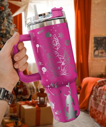 The Grinch Movies Christmas Custom Stanley Quencher 40Oz Stainless Steel Tumbler With Handle