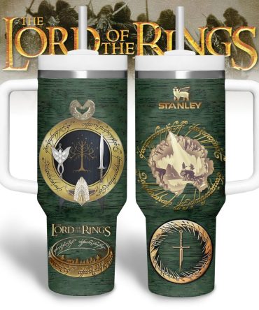 The Lord Of The Rings Movies Custom Stanley Quencher 40Oz Stainless Steel Tumbler With Handle