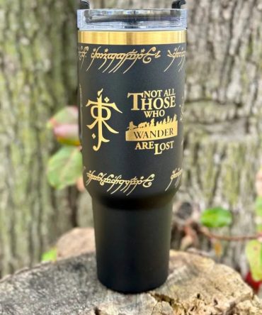 The Lord Of The Rings Movies Custom Stanley Quencher 40Oz Stainless Steel Tumbler With Handle
