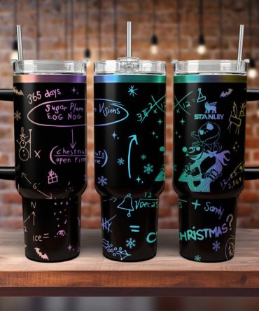The Nightmare Before Christmas Movies Custom Stanley Quencher 40Oz Stainless Steel Tumbler With Handle
