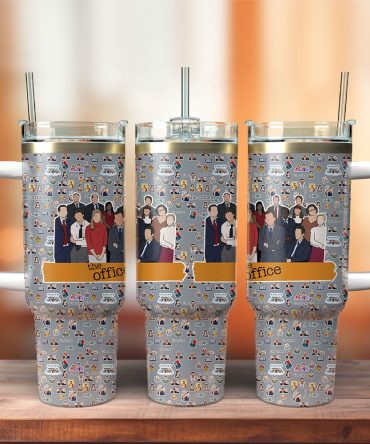 The Office Tv Series Custom Stanley Quencher 40Oz Stainless Steel Tumbler With Handle