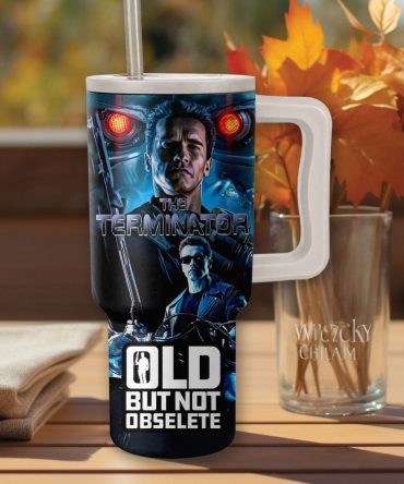The Terminator Movies Custom Stanley Quencher 40Oz Stainless Steel