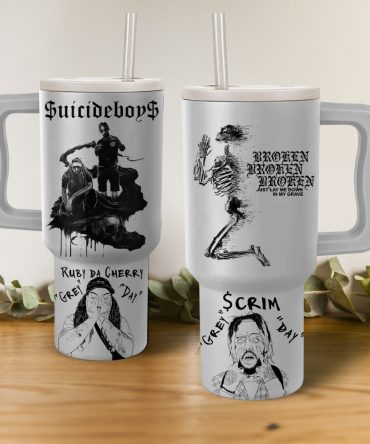 $Uicideboy$ Music Custom Stanley Quencher 40Oz Stainless Steel