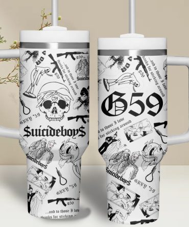 $Uicideboy$ Music Custom Stanley Quencher 40Oz Stainless Steel