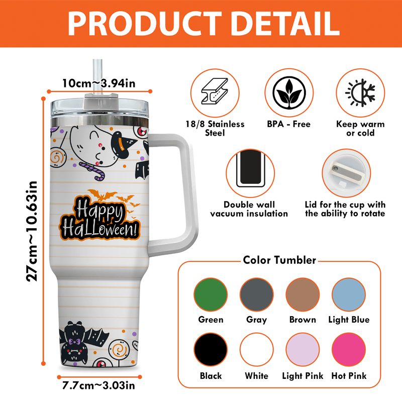Wall E And Eve Movies Custom Stanley Quencher 40Oz Stainless Steel Tumbler With Handle - Image 5