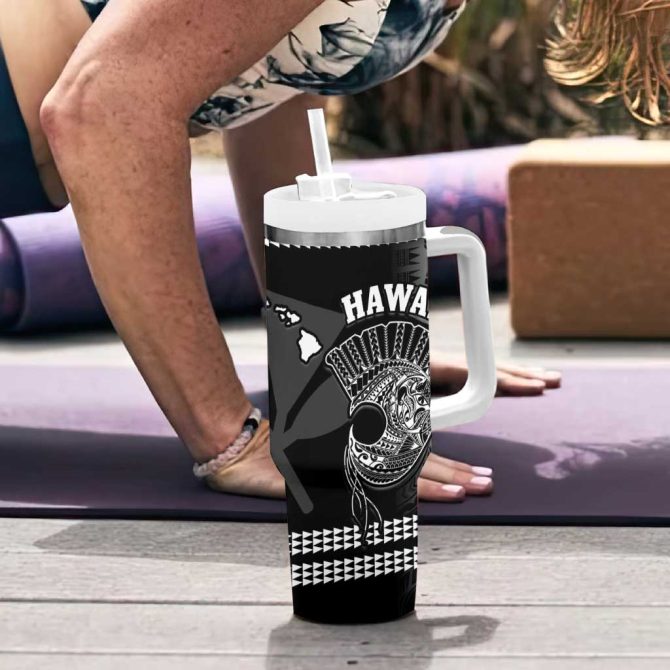 Warrior Helmet Custom Stanley Quencher 40Oz Stainless Steel Tumbler - Image 6