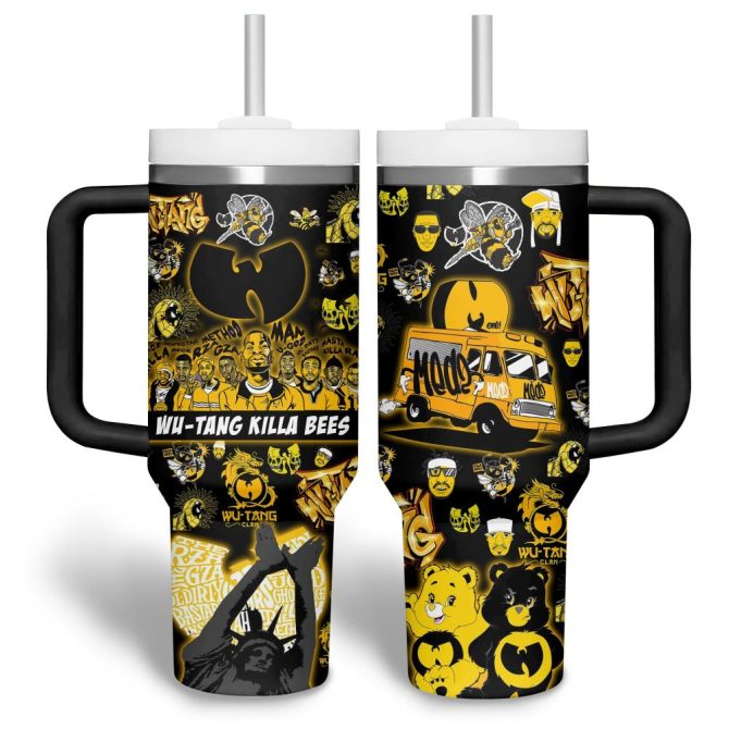Wu-Tang Music Custom Stanley Quencher 40Oz Stainless Steel Tumbler