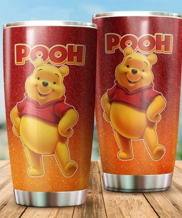 Winnie The Pooh Tumbler Cup 20Oz - Insulated Stainless Steel Travel Mug For Kids & Adults