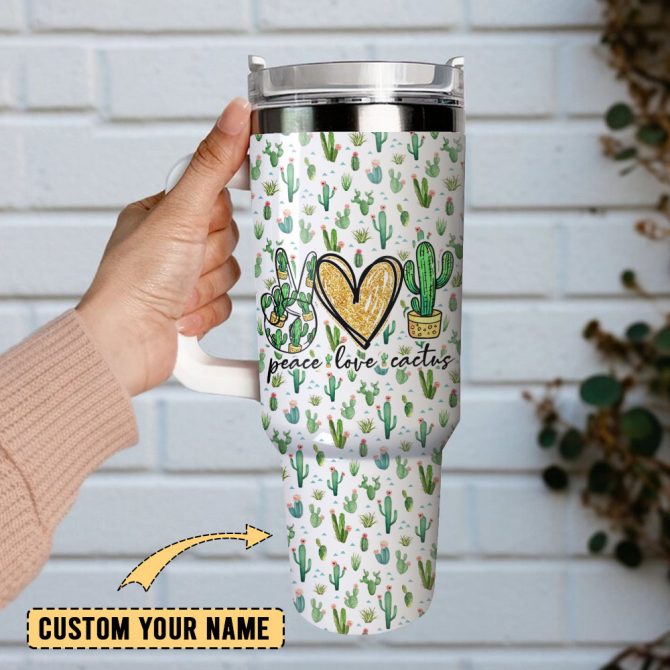 Artwork Custom Stanley Quencher 40Oz Stainless Steel Tumbler With Handle - Image 2