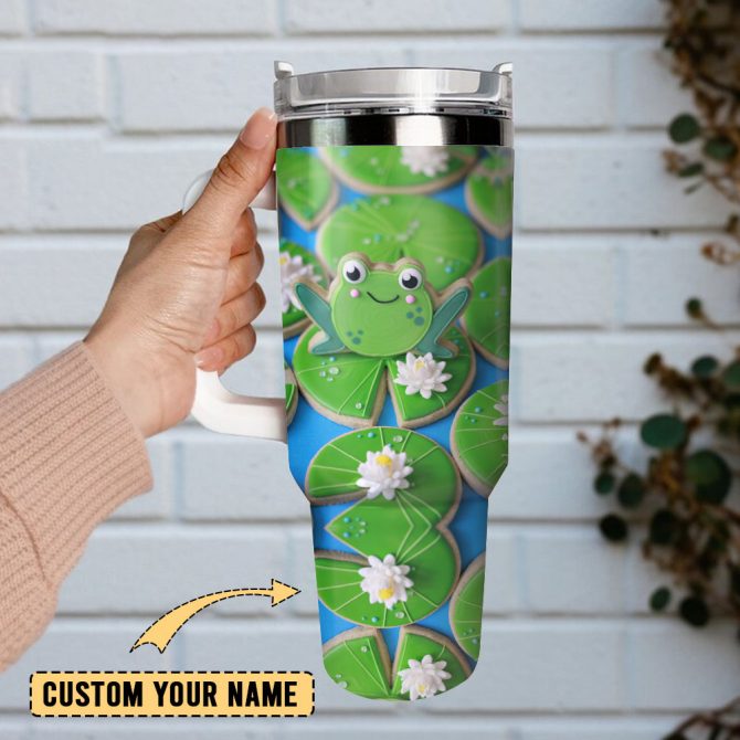Artwork Custom Stanley Quencher 40Oz Stainless Steel Tumbler With Handle - Image 2