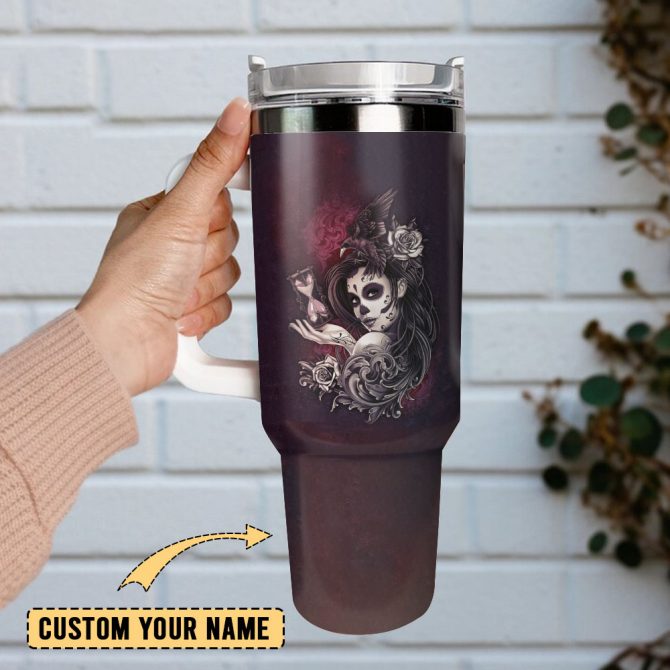 Artwork Custom Stanley Quencher 40Oz Stainless Steel Tumbler With Handle - Image 2