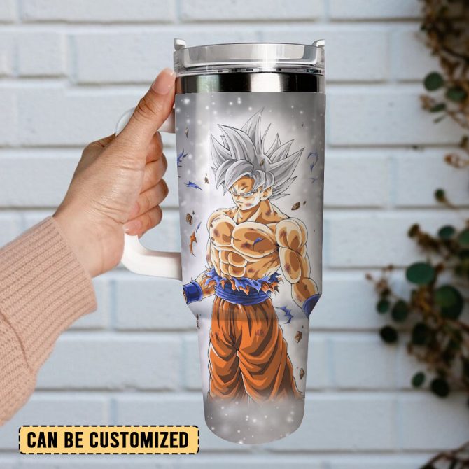 Dragon Ball Anime Custom Stanley Quencher 40Oz Stainless Steel Tumbler With Handle - Image 2