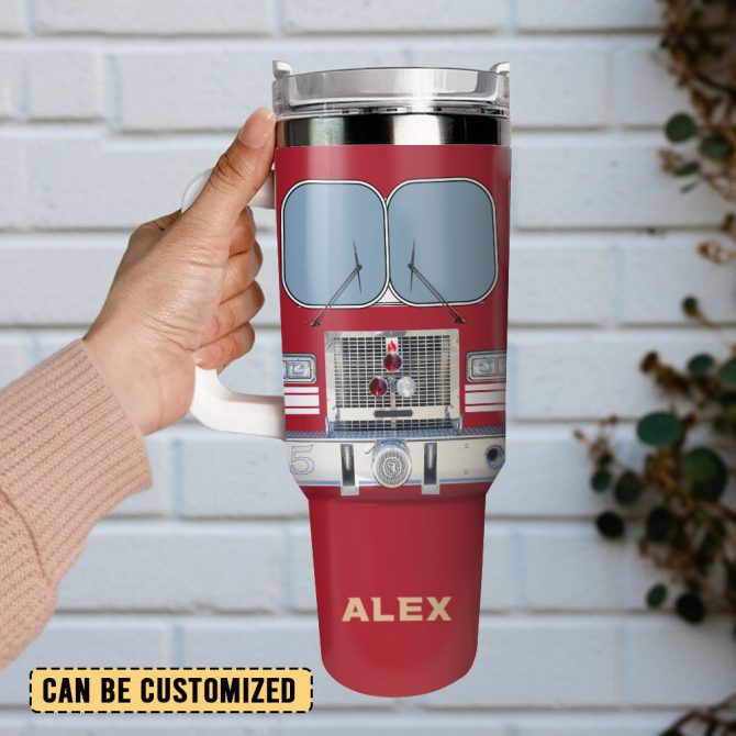 Bus Custom Stanley Quencher 40Oz Stainless Steel Tumbler With Handle - Image 2