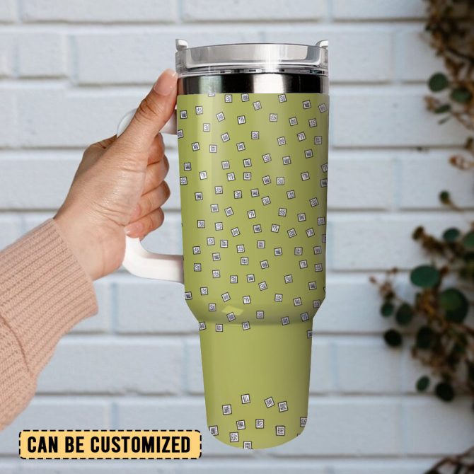 Artwork Custom Stanley Quencher 40Oz Stainless Steel Tumbler With Handle - Image 2