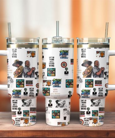 Outkast Chicken Wing Múic Custom Stanley Quencher 40Oz Stainless Steel Tumbler With Handle