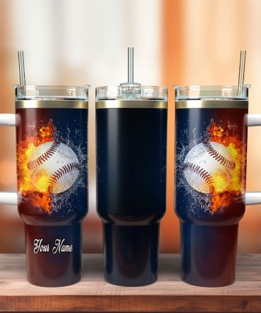 Artwork Custom Stanley Quencher 40Oz Stainless Steel Tumbler With Handle