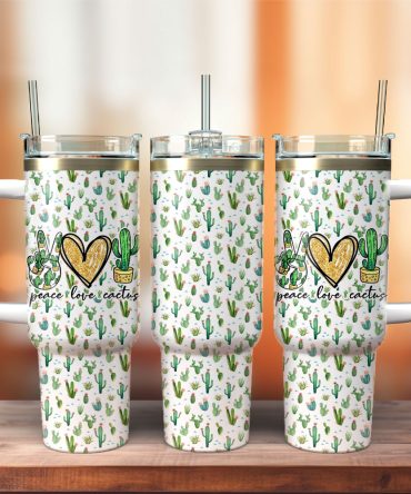 Artwork Custom Stanley Quencher 40Oz Stainless Steel Tumbler With Handle