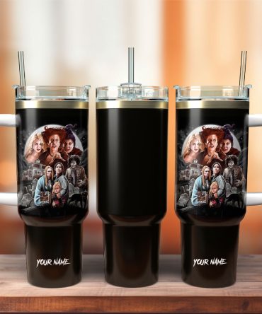 Hocus Pocus Movie Custom Stanley Quencher 40Oz Stainless Steel Tumbler With Handle