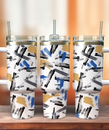 Artwork Custom Stanley Quencher 40Oz Stainless Steel Tumbler With Handle