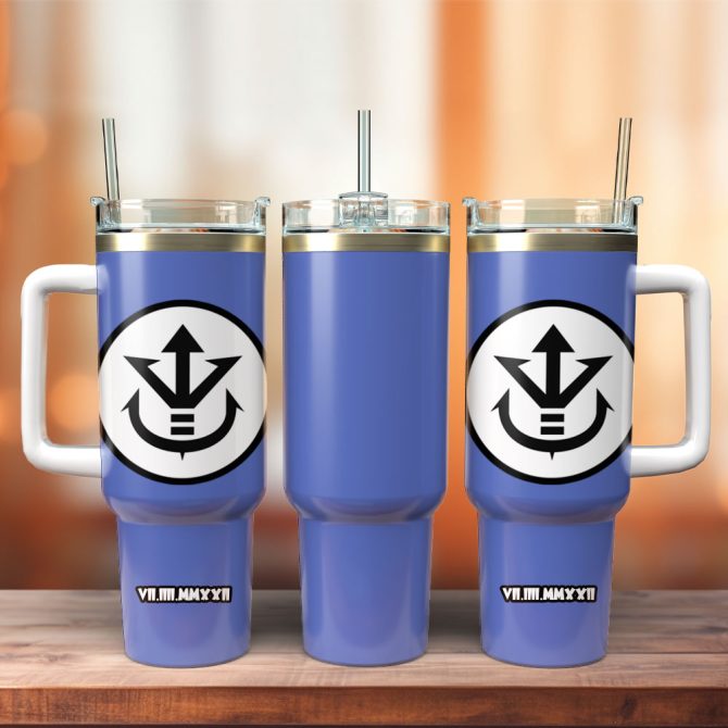 Dragon Ball Anime Custom Stanley Quencher 40Oz Stainless Steel Tumbler With Handle