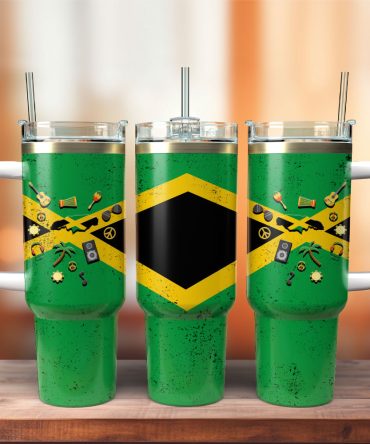 Artwork Custom Stanley Quencher 40Oz Stainless Steel Tumbler With Handle