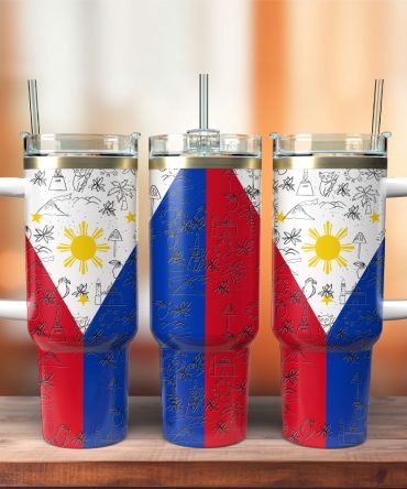 Artwork Custom Stanley Quencher 40Oz Stainless Steel Tumbler With Handle