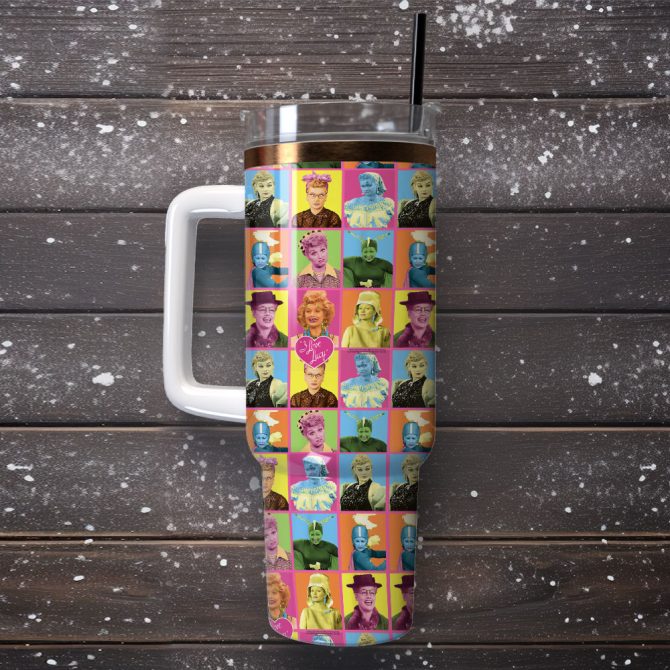 Corrie #8217;S Colourful Characters Film Custom Stanley Quencher 40Oz Stainless Steel Tumbler With Handle - Image 4