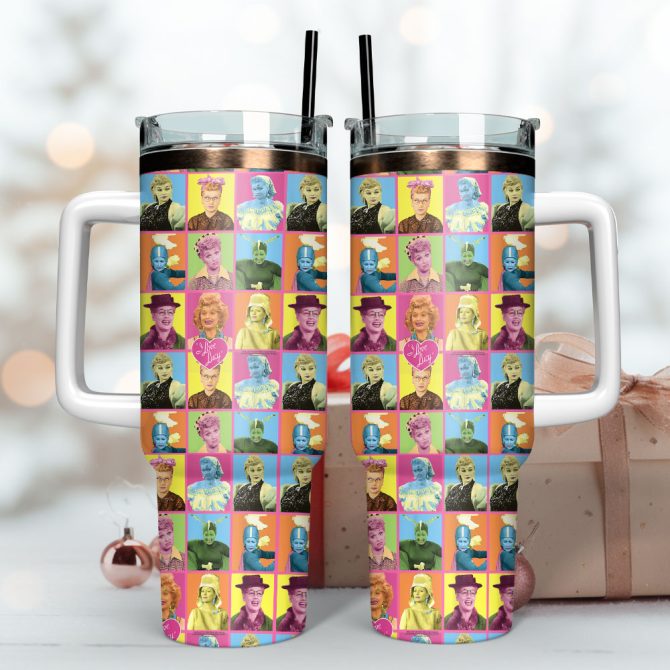 Corrie #8217;S Colourful Characters Film Custom Stanley Quencher 40Oz Stainless Steel Tumbler With Handle - Image 3