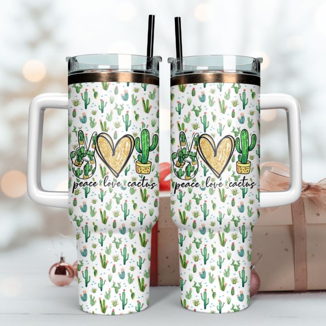 Artwork Custom Stanley Quencher 40Oz Stainless Steel Tumbler With Handle - Image 3