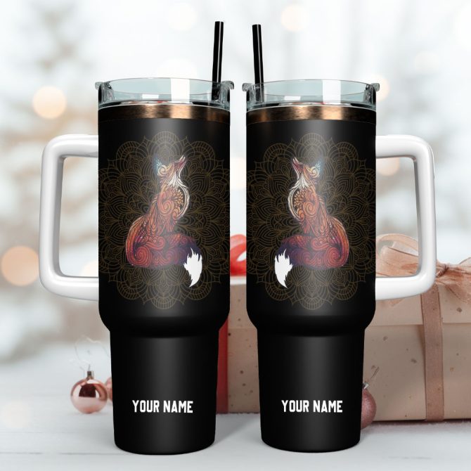 Artwork Custom Stanley Quencher 40Oz Stainless Steel Tumbler With Handle - Image 3
