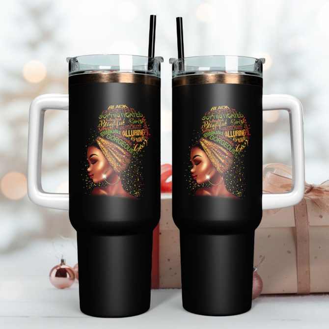 Artwork Custom Stanley Quencher 40Oz Stainless Steel Tumbler With Handle - Image 3