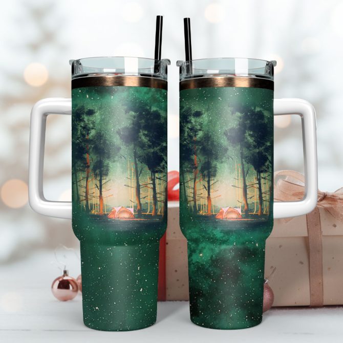 Artwork Custom Stanley Quencher 40Oz Stainless Steel Tumbler With Handle - Image 3