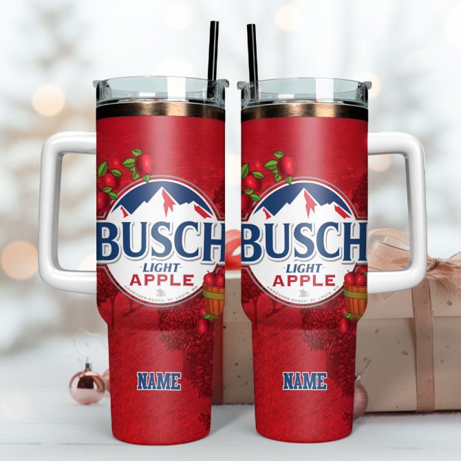 Busch Drink Custom Stanley Quencher 40Oz Stainless Steel Tumbler With Handle - Image 3