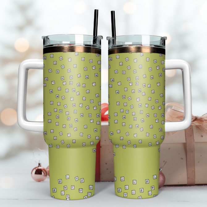 Artwork Custom Stanley Quencher 40Oz Stainless Steel Tumbler With Handle - Image 3
