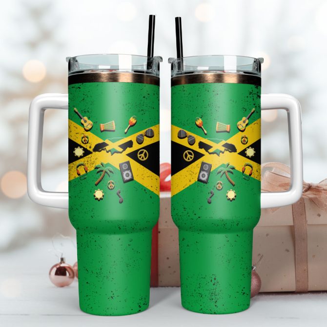 Artwork Custom Stanley Quencher 40Oz Stainless Steel Tumbler With Handle - Image 3