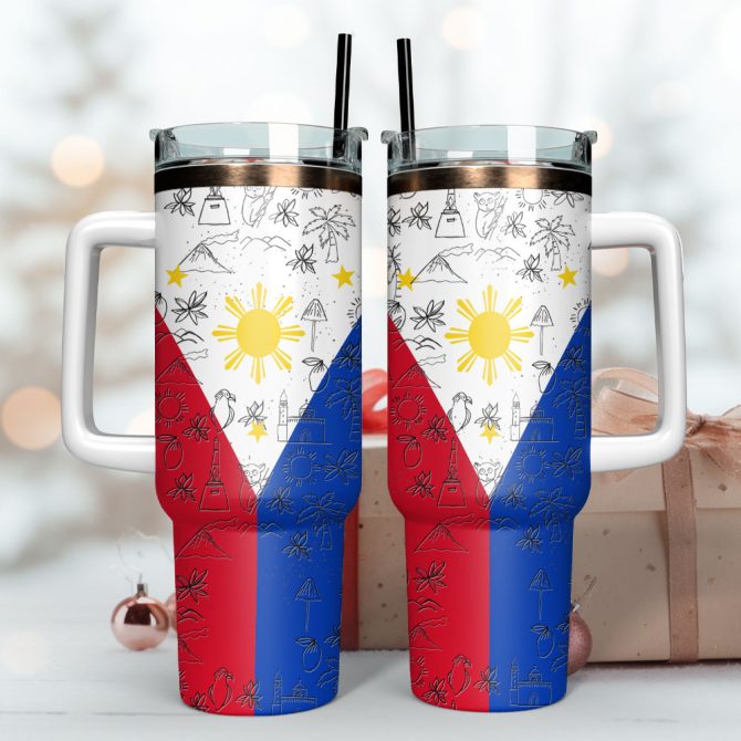 Artwork Custom Stanley Quencher 40Oz Stainless Steel Tumbler With Handle - Image 3